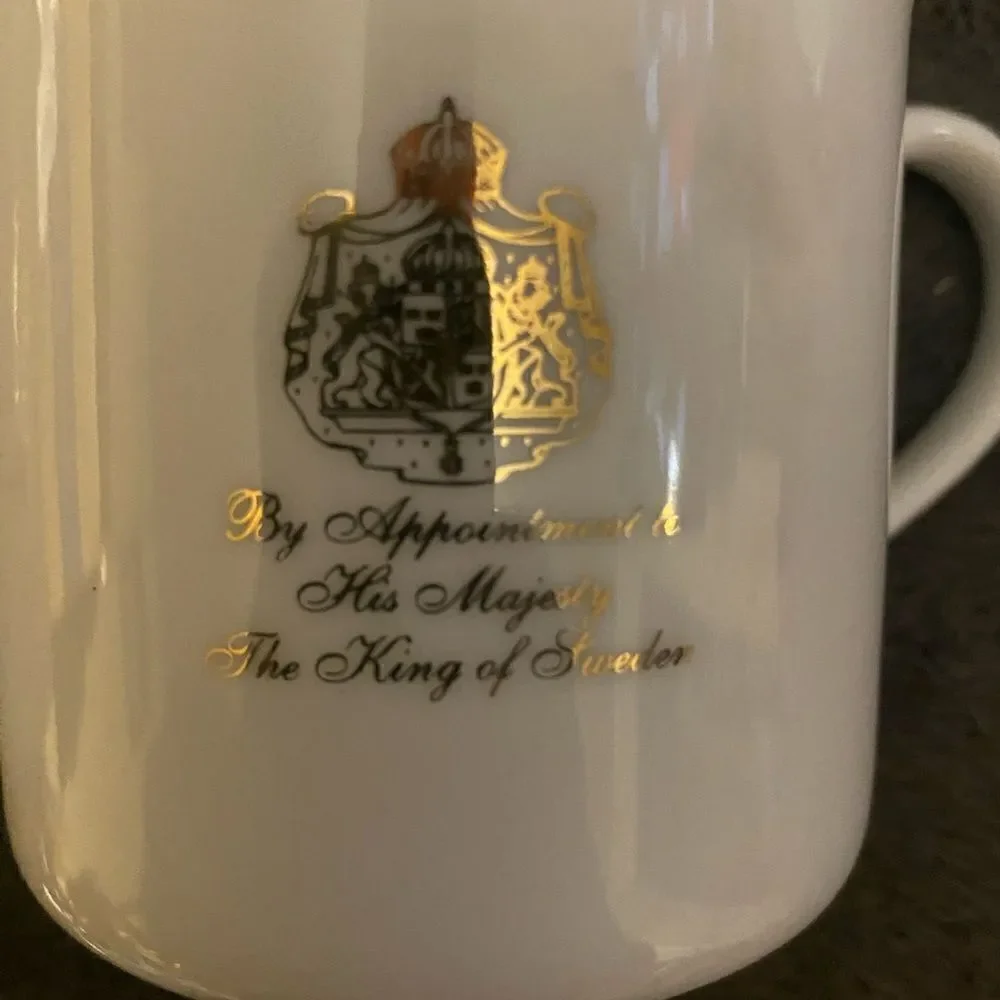 Set of 3 Vintage Gevalia Kaffee coffee mugs